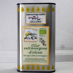 Olio extravergine d'oliva monovarietale Leccino