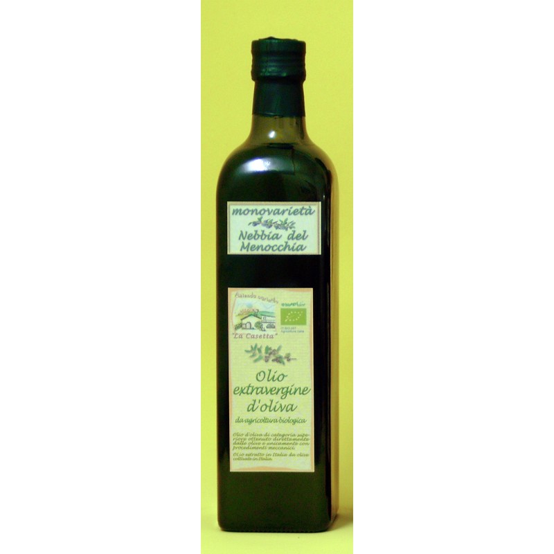 Olio monovarietale Nebbia del Menocchia extravergine di oliva