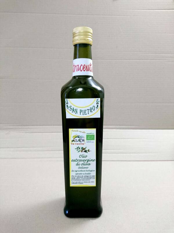 Olio extravergine di oliva San Pietro nutraceutico